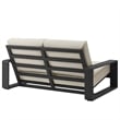 Modway Lirienne 4-Piece Outdoor Patio Aluminum Furniture Set in Cream Gray