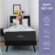 Modway 8 Inch Cooling Gel-Infused Ventilated Memory Foam Twin XL Mattress