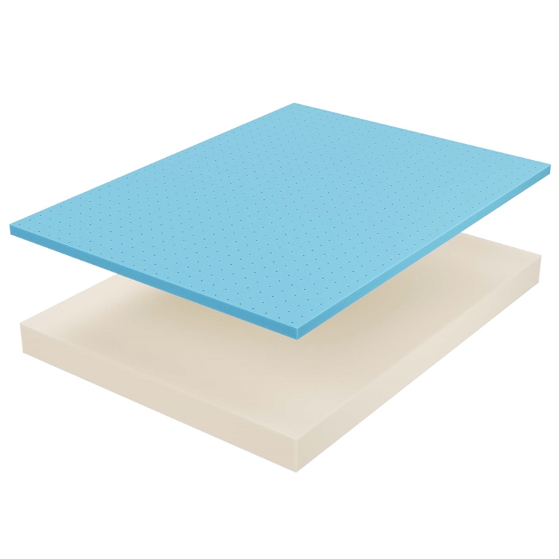 Modway 8 Inch Cooling Gel-Infused Ventilated Memory Foam Twin XL Mattress