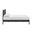 Modway Adair Spindle Metal Queen Platform Bed in Charcoal