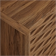 Emric Wave Accent Cabinet in Walnut