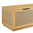Soma Rattan Storage Bench in Oak