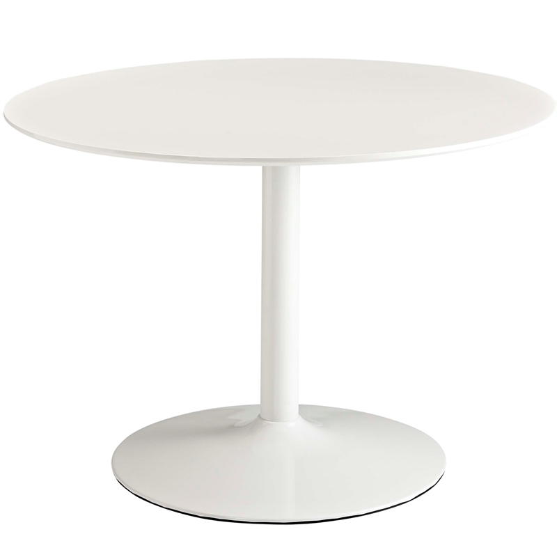 Revolve 3 Piece Dining Set in White Walnut