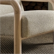 Sereno Boucle Accent Chair in Marble Oak