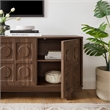 Knox 71 Inch TV Stand in Walnut