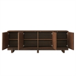 Knox 71 Inch TV Stand in Walnut