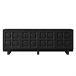 Knox 71 Inch TV Stand in Black