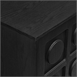 Knox 71 Inch TV Stand in Black