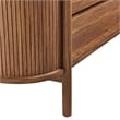 Cadence 6-Drawer Curved Dresser in Walnut