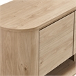 Duval 62 Inch Oval Sideboard in Light Oak