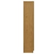 Modway Anwen Solid Wood and Glass Display Cabinet in Oak
