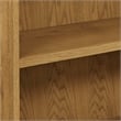 Modway Anwen Solid Wood and Glass Display Cabinet in Oak