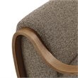 Atrium Lattice Boucle Accent Armchair in Earth