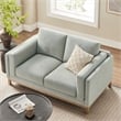 Modway Roscoe 63 inch Fabric Loveseat in Gray