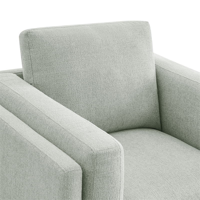 Modway Roscoe Fabric Armchair in Gray