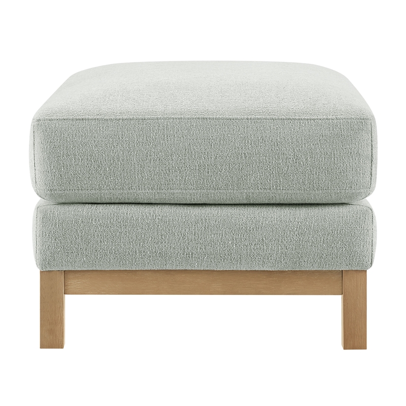 Modway Roscoe Fabric Ottoman in Gray