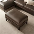 Modway Roscoe Vegan Leather Ottoman in Brown