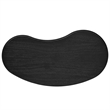 Modway Vetra Kidney-Shaped Free Coffee Table in Black