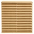 Modway Render Wall Mounted Bathroom Cabinet in Brown