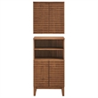 Modway Render Bathroom Cabinet Set in Brown