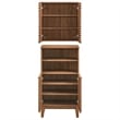 Modway Render Bathroom Cabinet Set in Brown