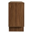 Modway Owen 59 Inch 4 Door Geometric Sideboard in Brown