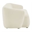 Monica 88 Inch Boucle Fabric Sofa in Cream