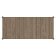 Eleni 89-Inch Outdoor Patio Teak Wood Dining Table in Weathered Gray
