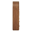 Rory 76 Inch Arched Kitchen Pantry Cabinet in Walnut