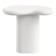 Elowen Outdoor Patio Side Table in White