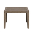Modway Northlake 5-Piece Outdoor Teak Wood Furniture Set in Pebble