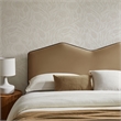 Cosette Performance Velvet Queen Size Headboard in Taupe