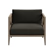 Northlake 3-Piece Outdoor Teak Wood Furniture Set with Armchair and Side Table