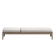 Northlake 3-Piece Patio Teak Furniture Set with Chaise Lounges and Side Table