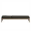Northlake 3-Piece Patio Teak Furniture Set with Chaise Lounges and Side Table