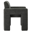 Daven Fabric Upholstered Dining Chair in Charcoal