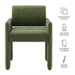 Daven Fabric Upholstered Dining Chair in Foliage