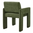 Daven Fabric Upholstered Dining Chair in Foliage