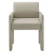 Daven Fabric Upholstered Dining Chair in Linen