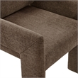 Daven Fabric Upholstered Dining Chair in Mocha