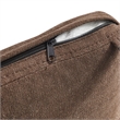 Jax Fabric Dining Chair Seat Cushion in Cocoa