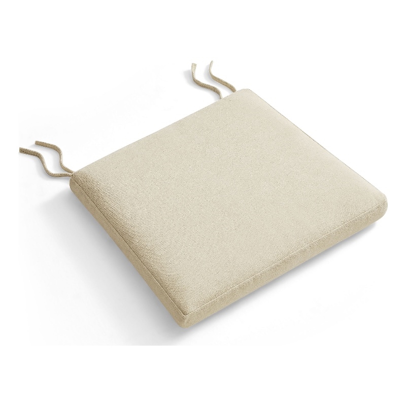 Jax Fabric Dining Chair Seat Cushion in Linen