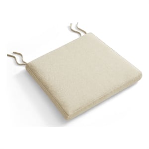 Jax Fabric Dining Chair Seat Cushion in Linen