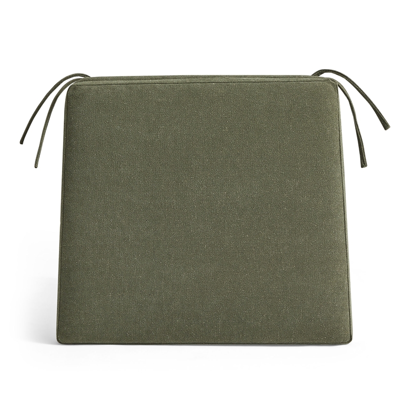 Jax Fabric Dining Chair Seat Cushion in Sage
