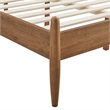 Zane Queen Size Spindle Bed in Walnut