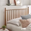 Zane King Size Spindle Bed in Walnut