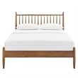 Zane King Size Spindle Bed in Walnut