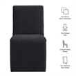 Emory Fabric Upholstered Dining Side Chair in Ebony