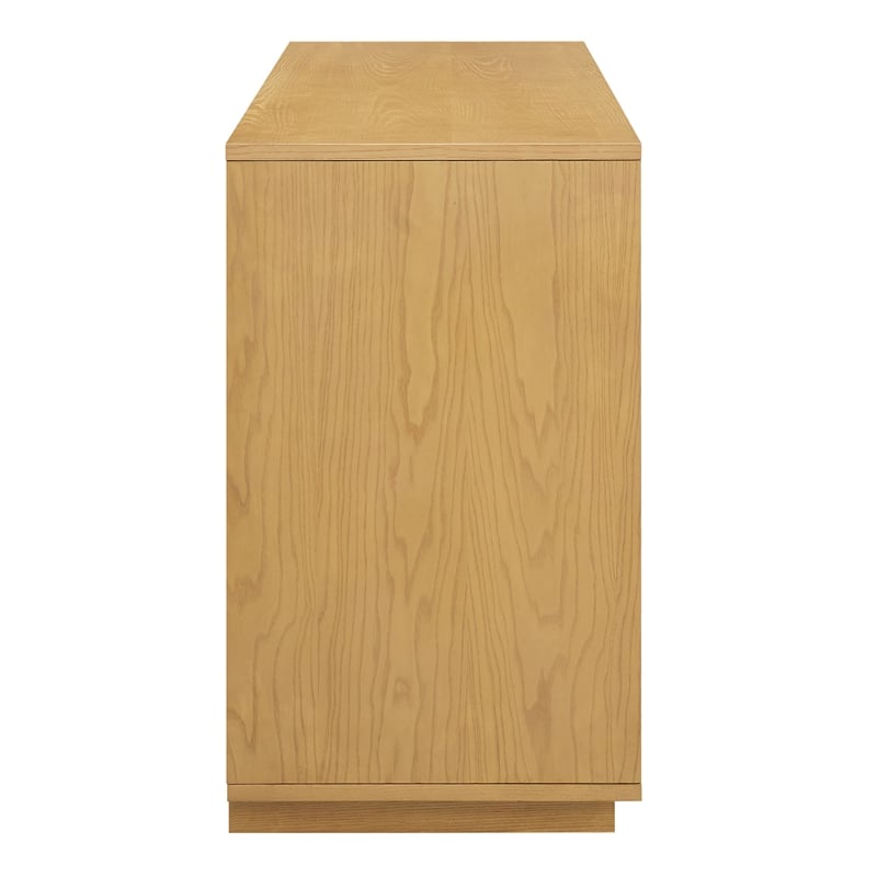 Aiko 76 Inch Japandi Sideboard in Light Oak
