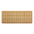 Aiko 76 Inch Japandi Sideboard in Light Oak